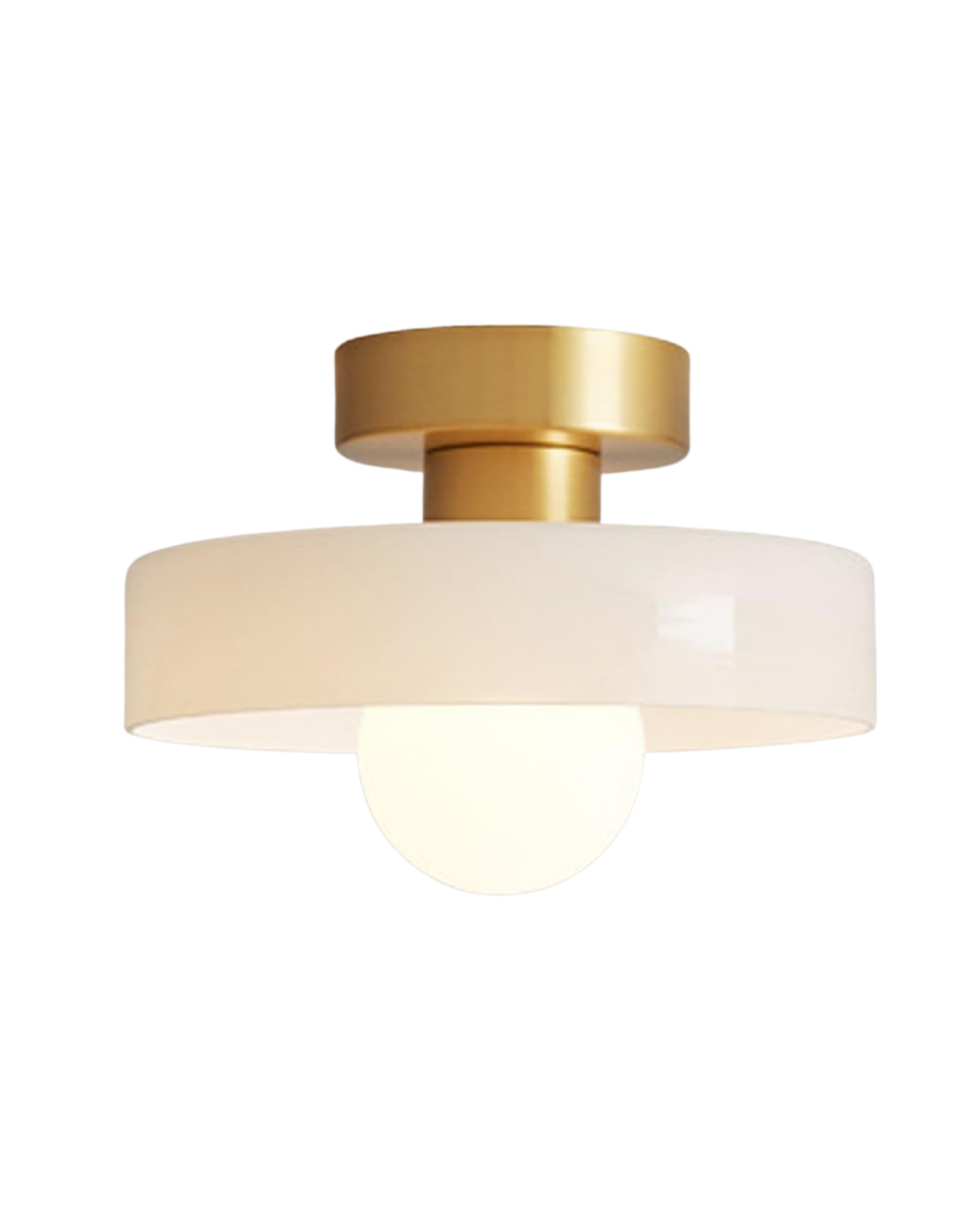 Contemporary Brass Pendant Light — view 11