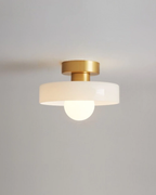 Contemporary Brass Pendant Light — view 12
