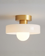 Contemporary Brass Pendant Light — view 13