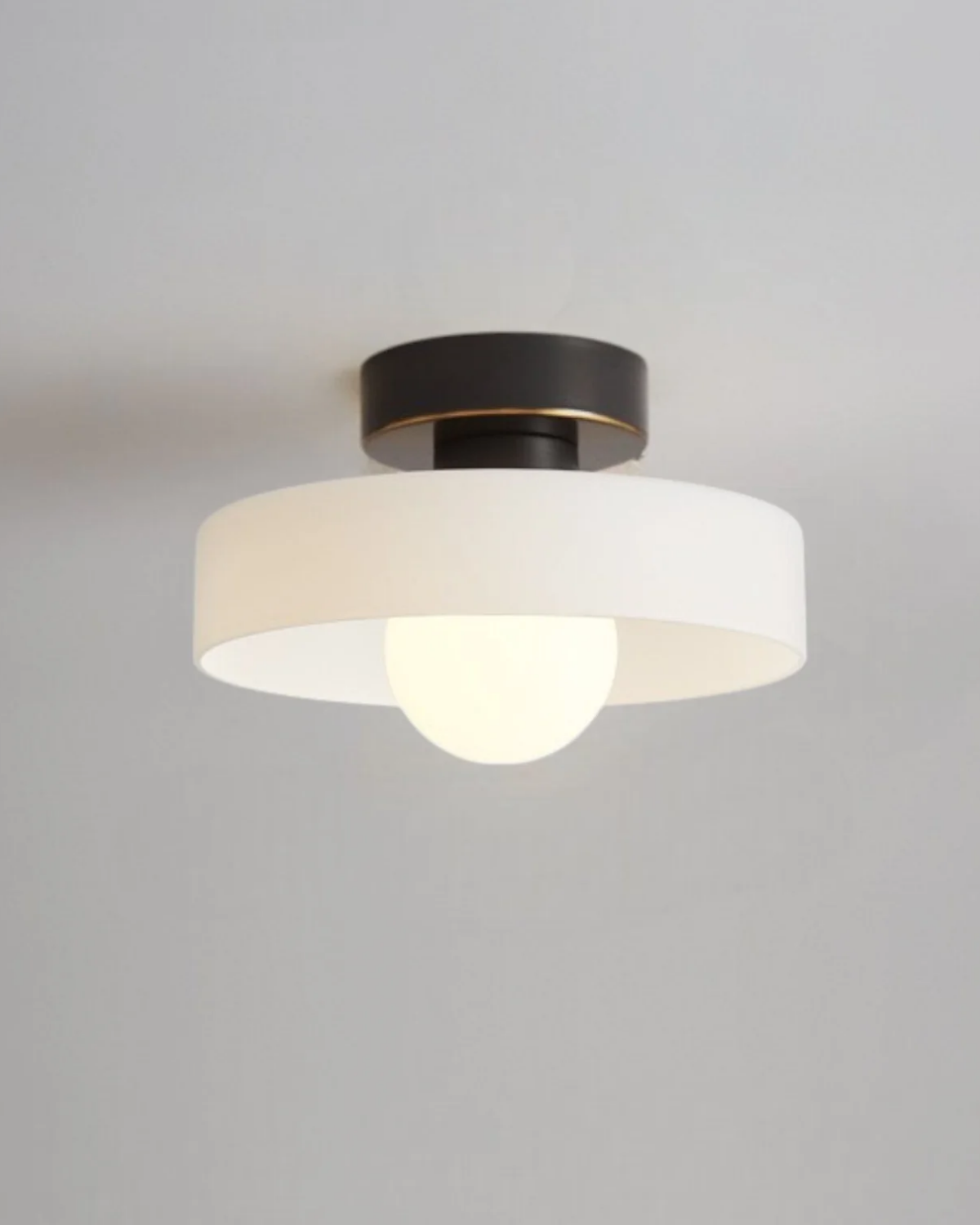 Contemporary Brass Pendant Light — view 2