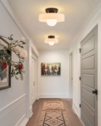 Contemporary Brass Pendant Light — view 4