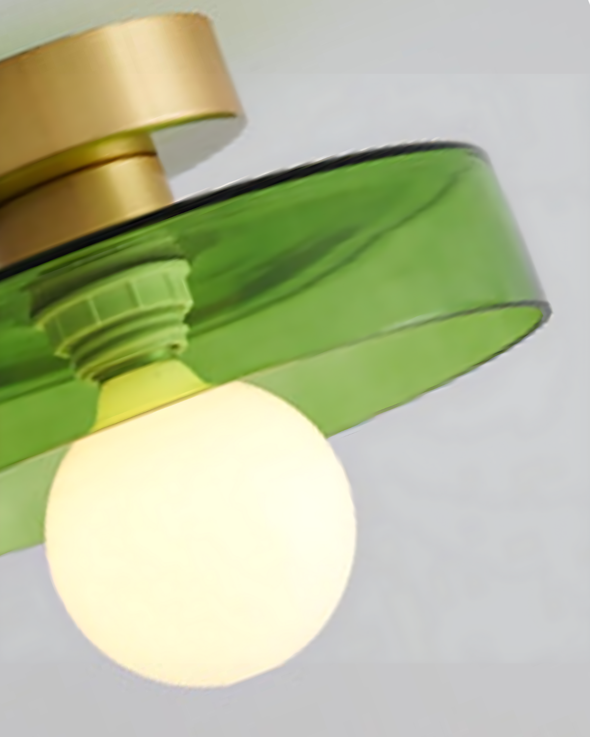 Contemporary Brass Pendant Light — view 41