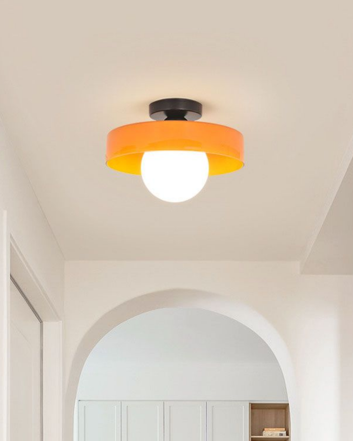 Contemporary Brass Pendant Light — view 47