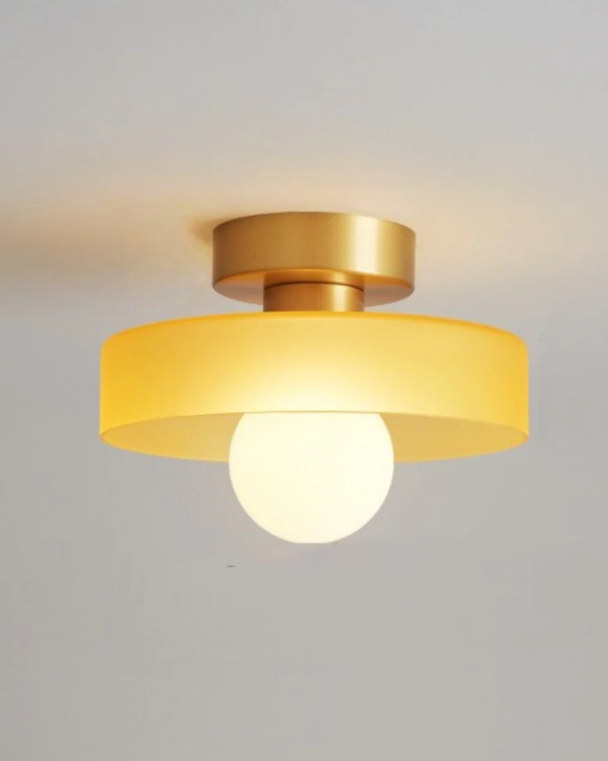 Contemporary Brass Pendant Light — view 51