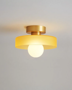 Contemporary Brass Pendant Light — view 52