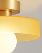 Contemporary Brass Pendant Light — view 56