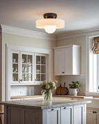 Contemporary Brass Pendant Light — view 6