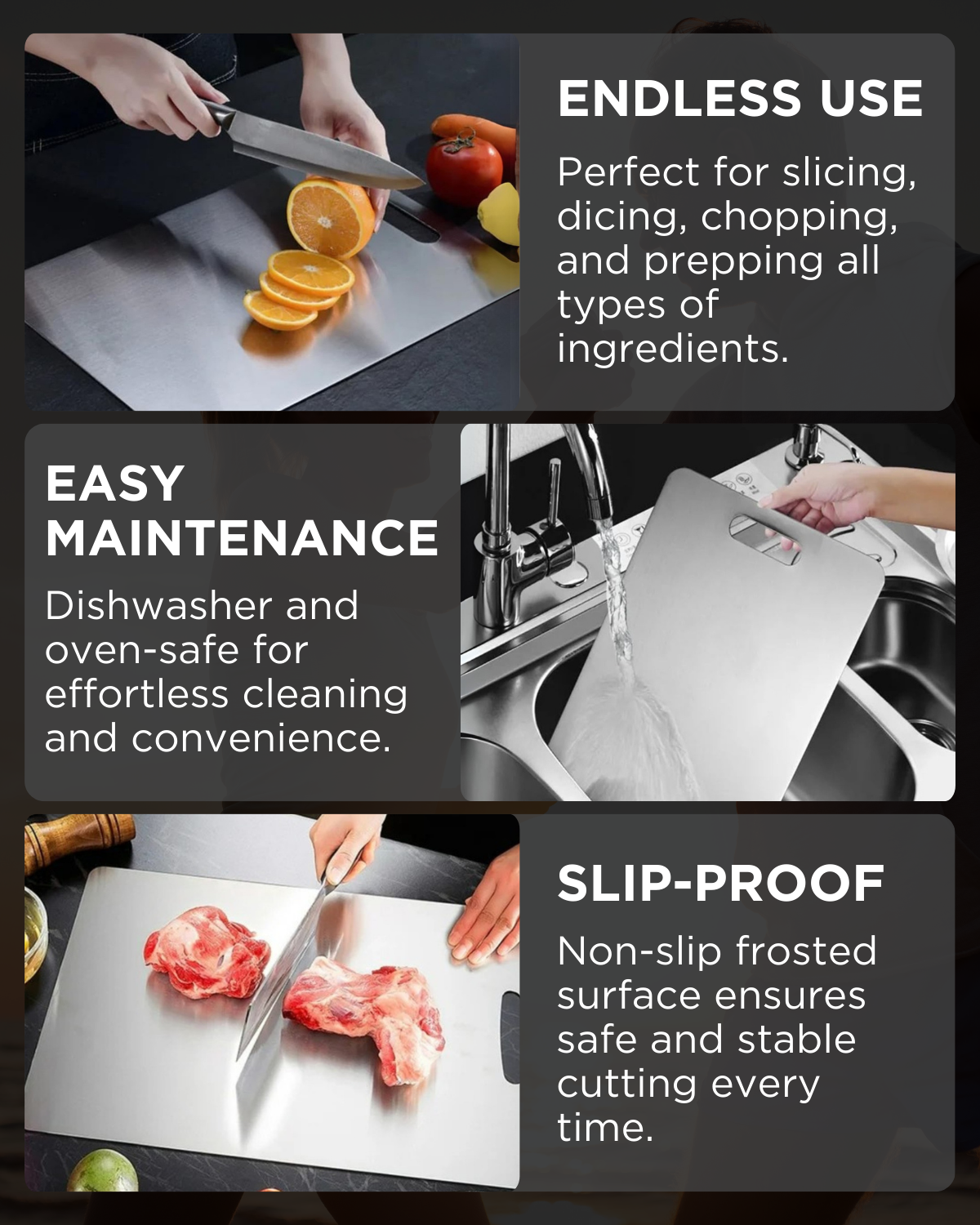 Designer Sculptural Cutting Board — view 5