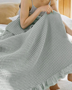 Industrial Linen-Shade Throw Blanket — view 15