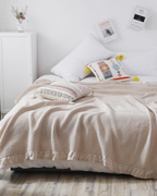 Industrial Linen-Shade Throw Blanket — view 17