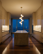 Industrial Sculptural Pendant Light — view 8