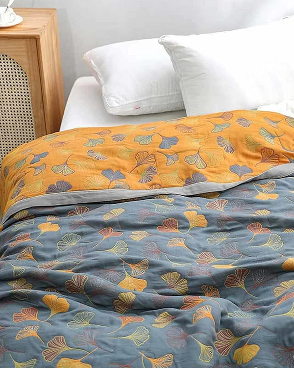 Industrial Sculptural Throw Blanket — view 1