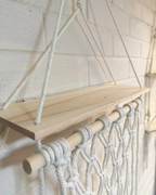 Japandi Wooden Shelf — view 9