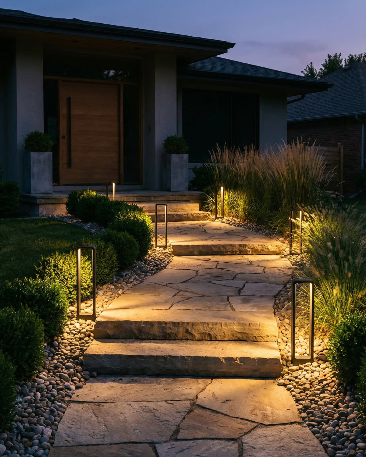 Mid-Century Sculptural Outdoor Light — view 12