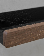 Mid-Century Wooden Shelf — view 4