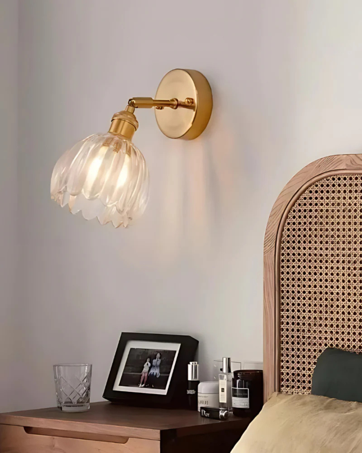 Minimalist Brass Table Lamp — view 11