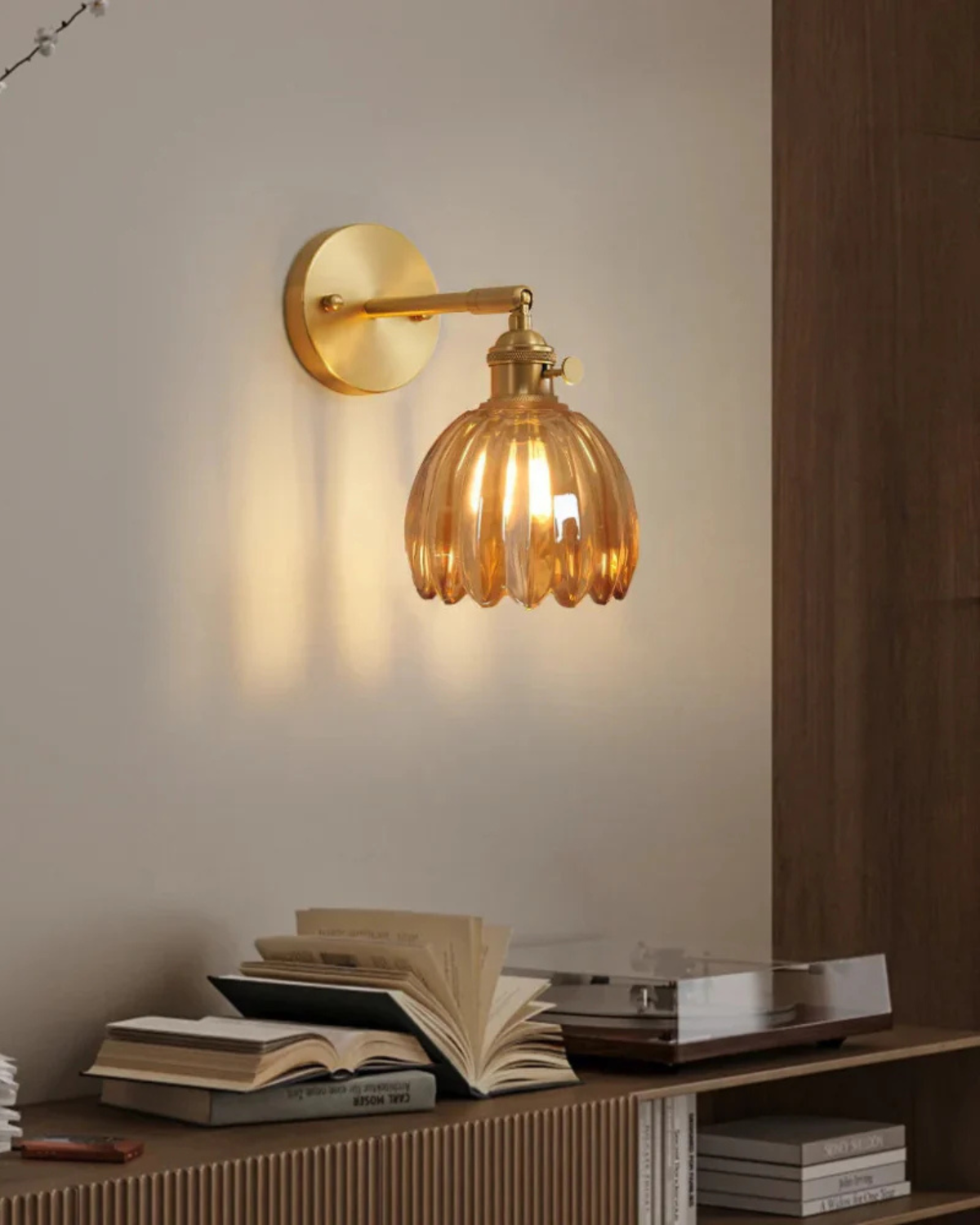 Minimalist Brass Table Lamp — view 13