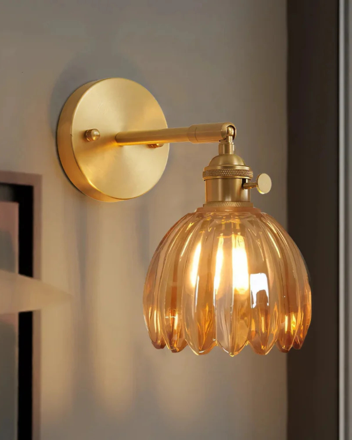 Minimalist Brass Table Lamp — view 16