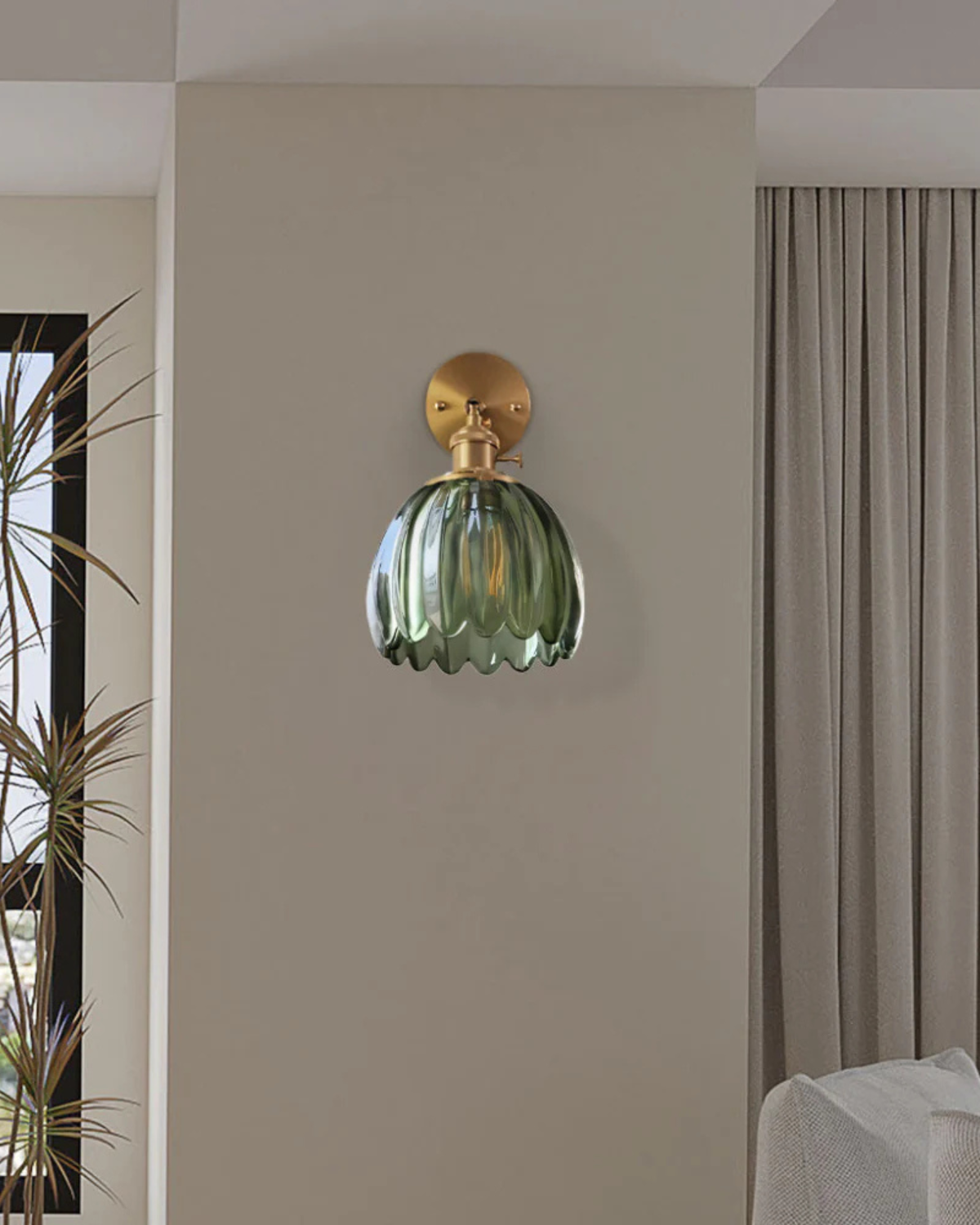 Minimalist Brass Table Lamp — view 17