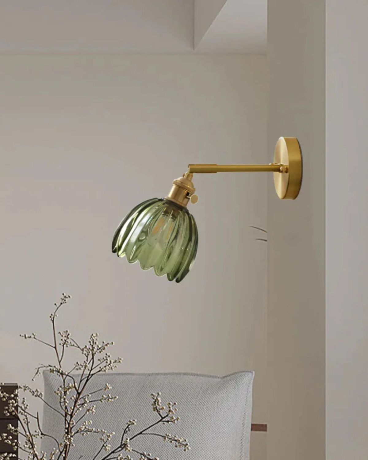 Minimalist Brass Table Lamp — view 20