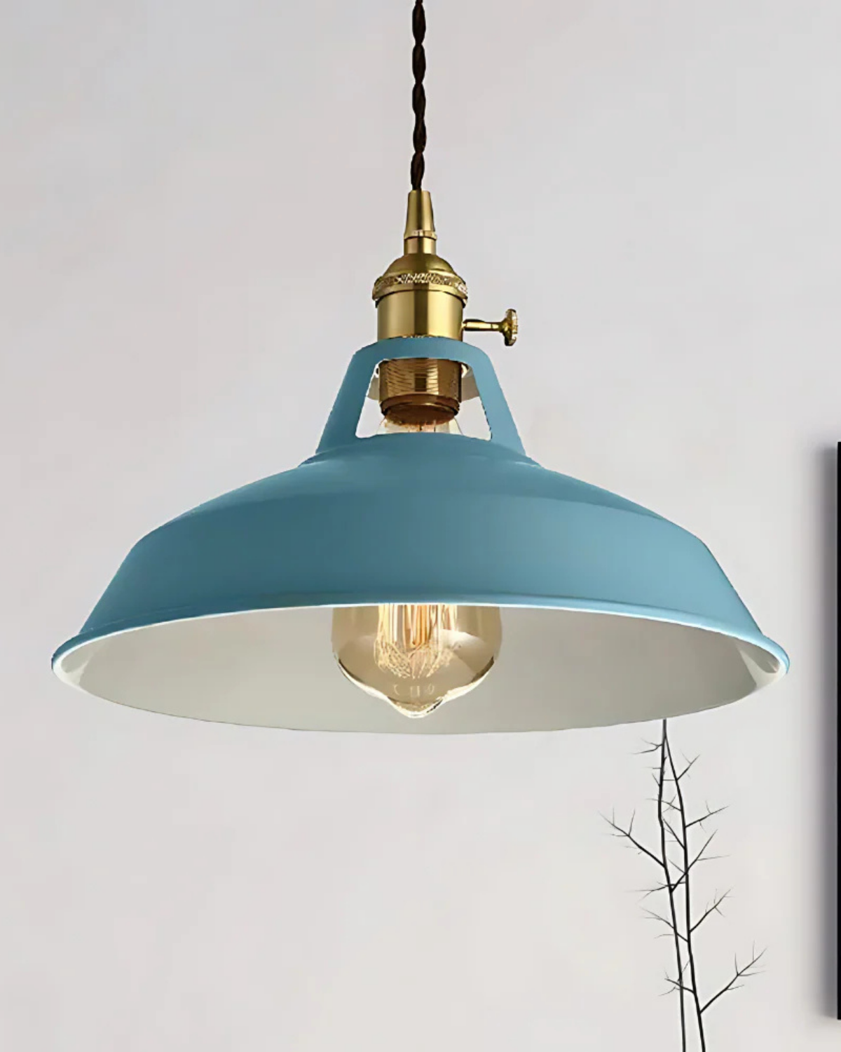 Modern Brass Pendant Light — view 15