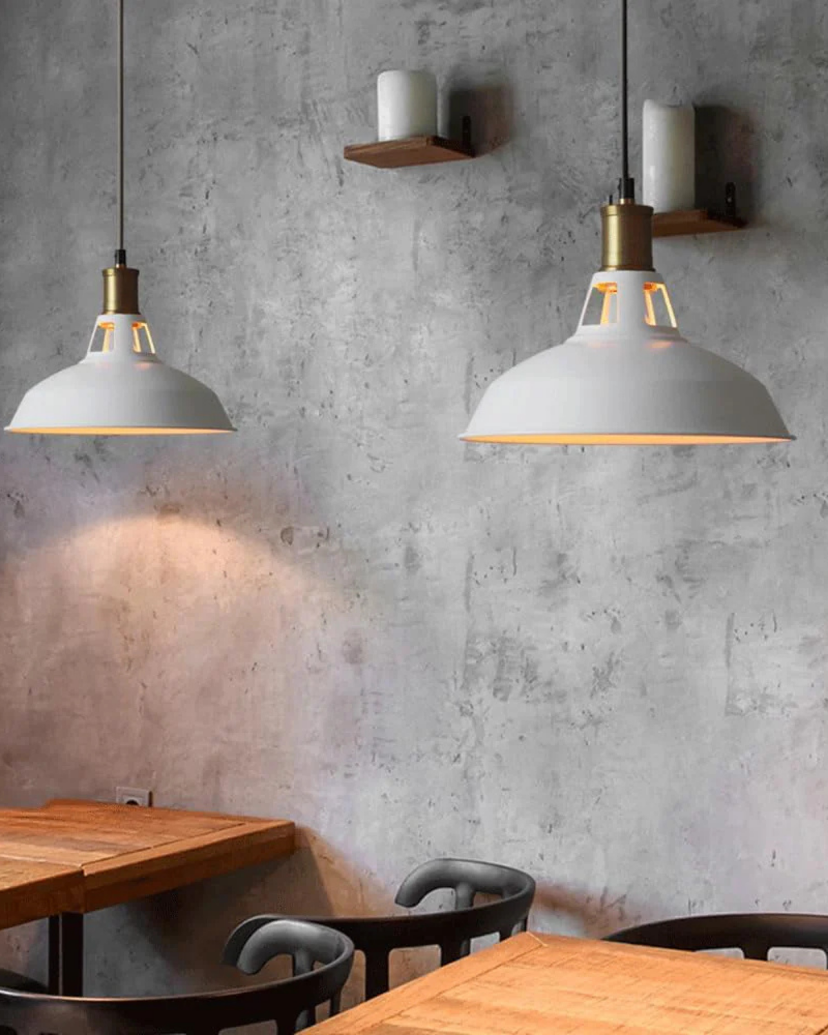 Modern Brass Pendant Light — view 18