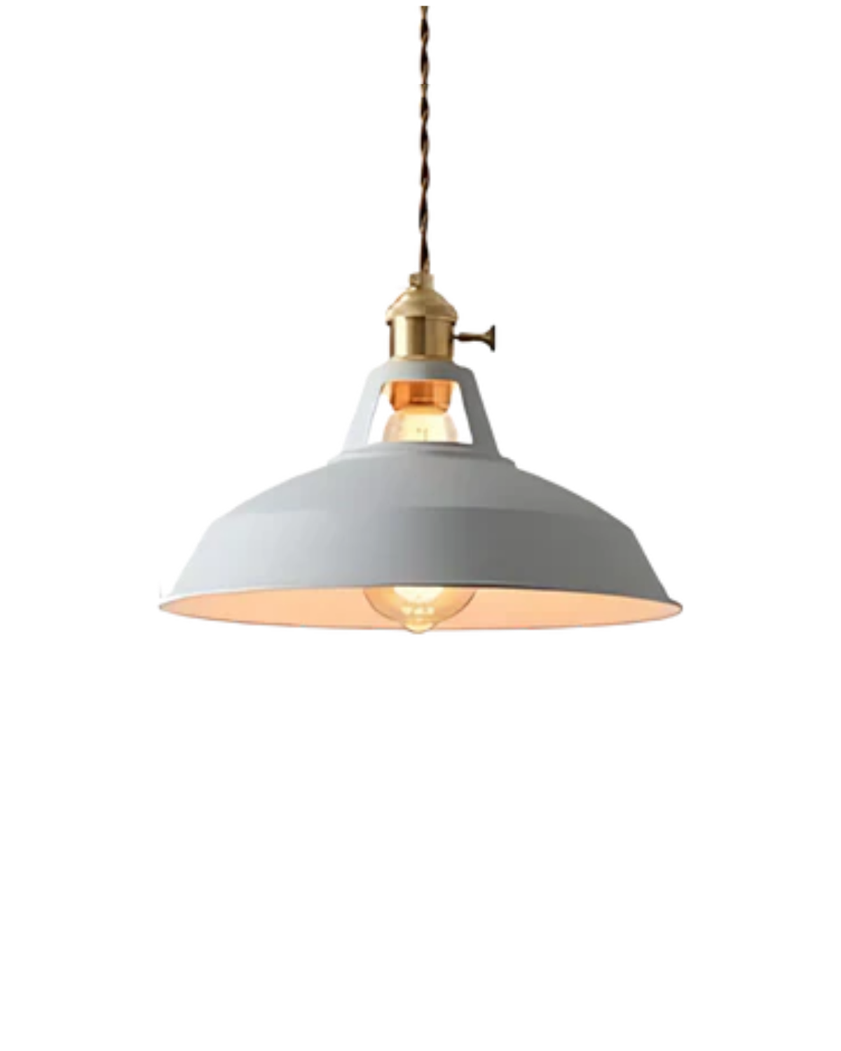 Modern Brass Pendant Light — view 29