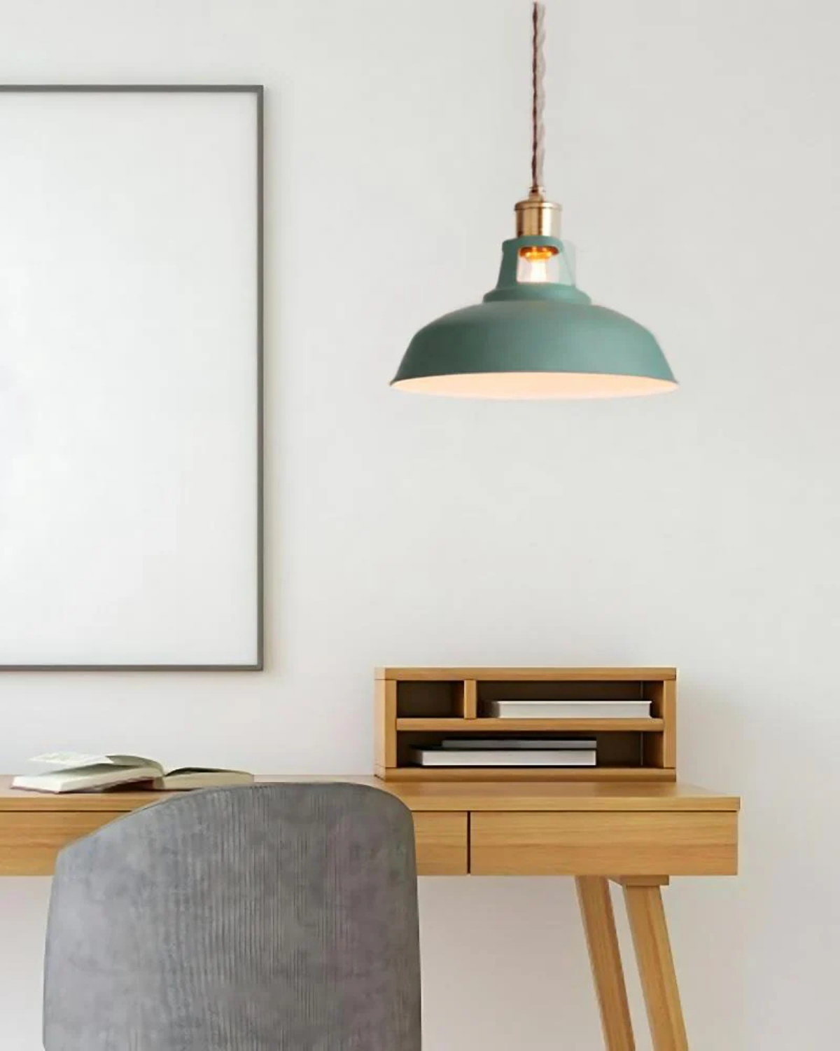 Modern Brass Pendant Light — view 4