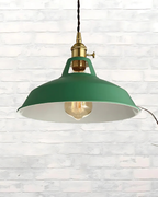 Modern Brass Pendant Light — view 8