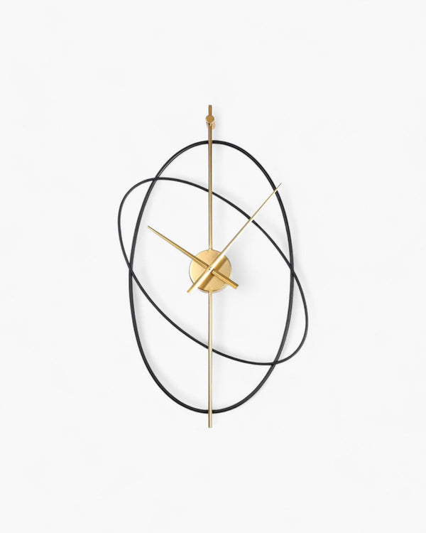 Modern Sculptural Clock — view 1
