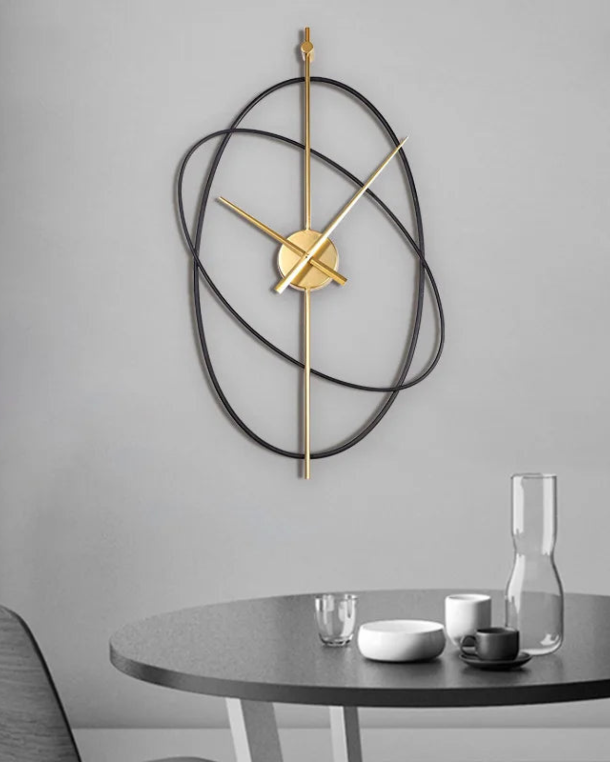 Modern Sculptural Clock — view 4
