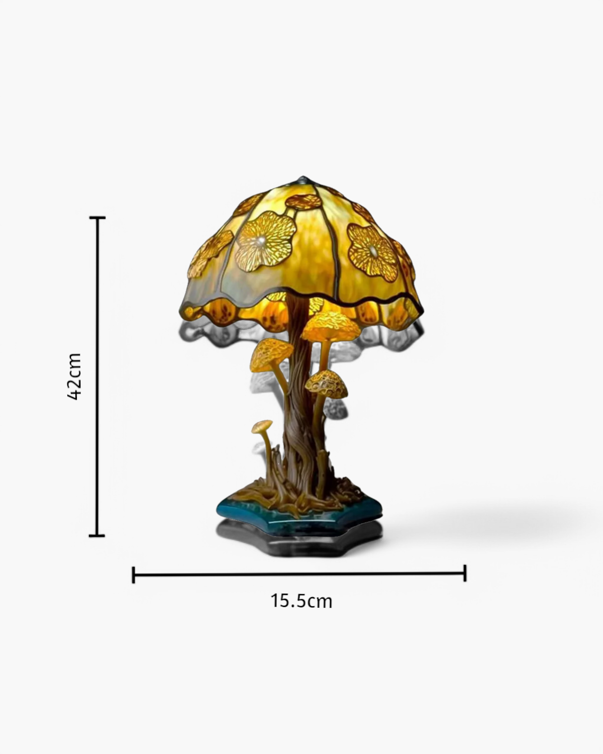 Modern Sculptural Table Lamp — view 16