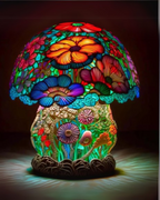 Modern Sculptural Table Lamp — view 2