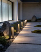 Scandinavian Sculptural Outdoor Light — view 4