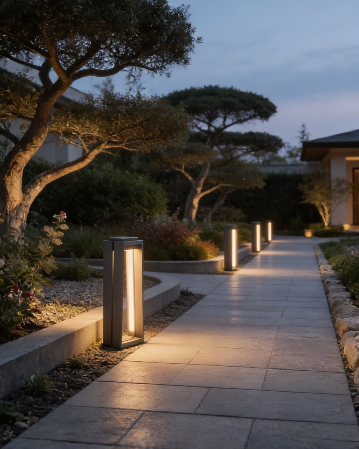 Scandinavian Sculptural Outdoor Light — view 6