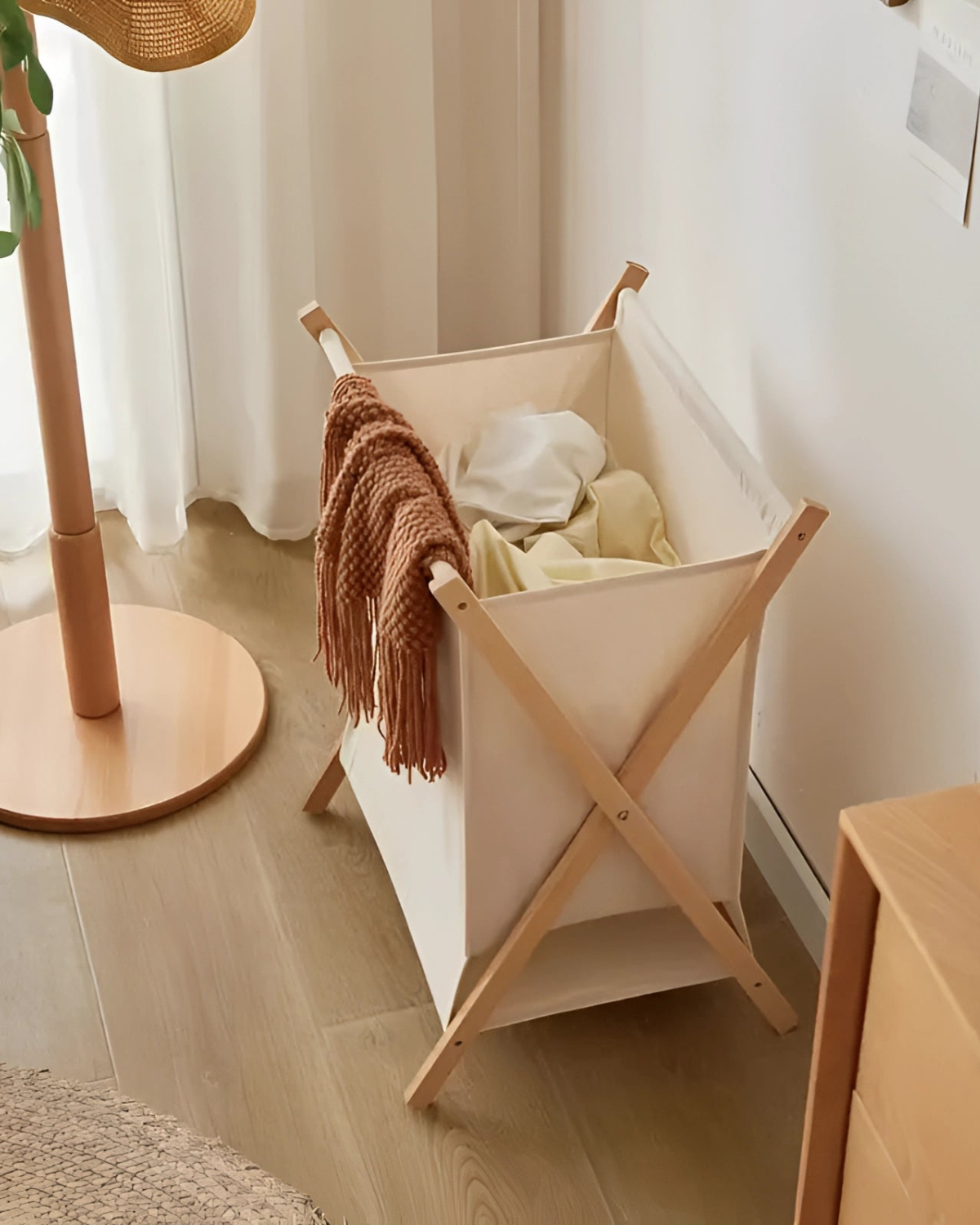Studio Wooden Hamper — view 3